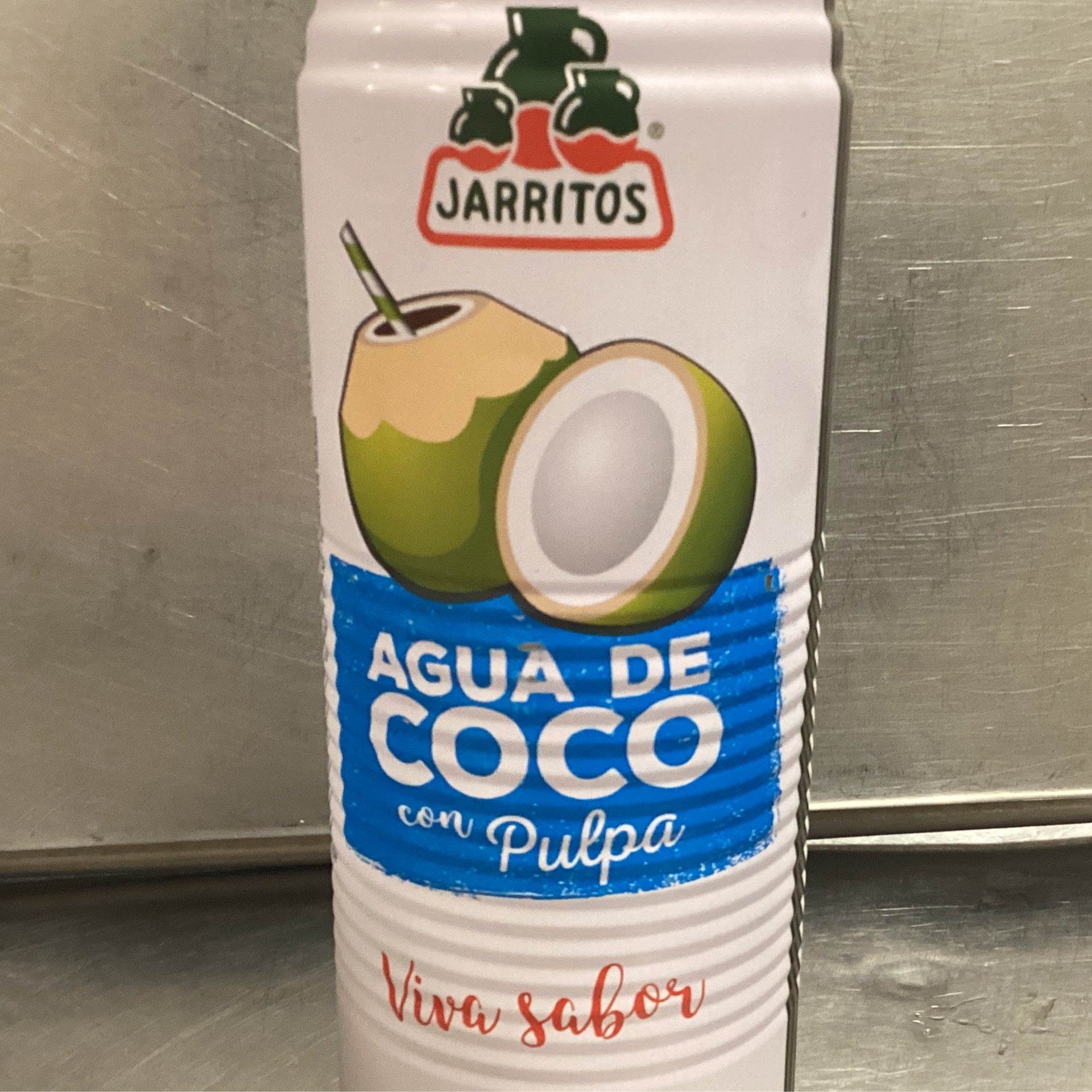 Coconut water latin square cuisine